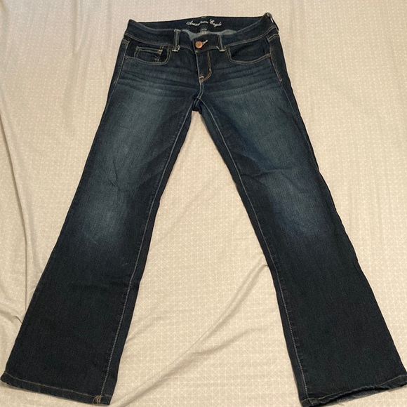 American Eagle Outfitters Denim - Womens American Eagle Size 10 Long Slim Boot Cut Jeans